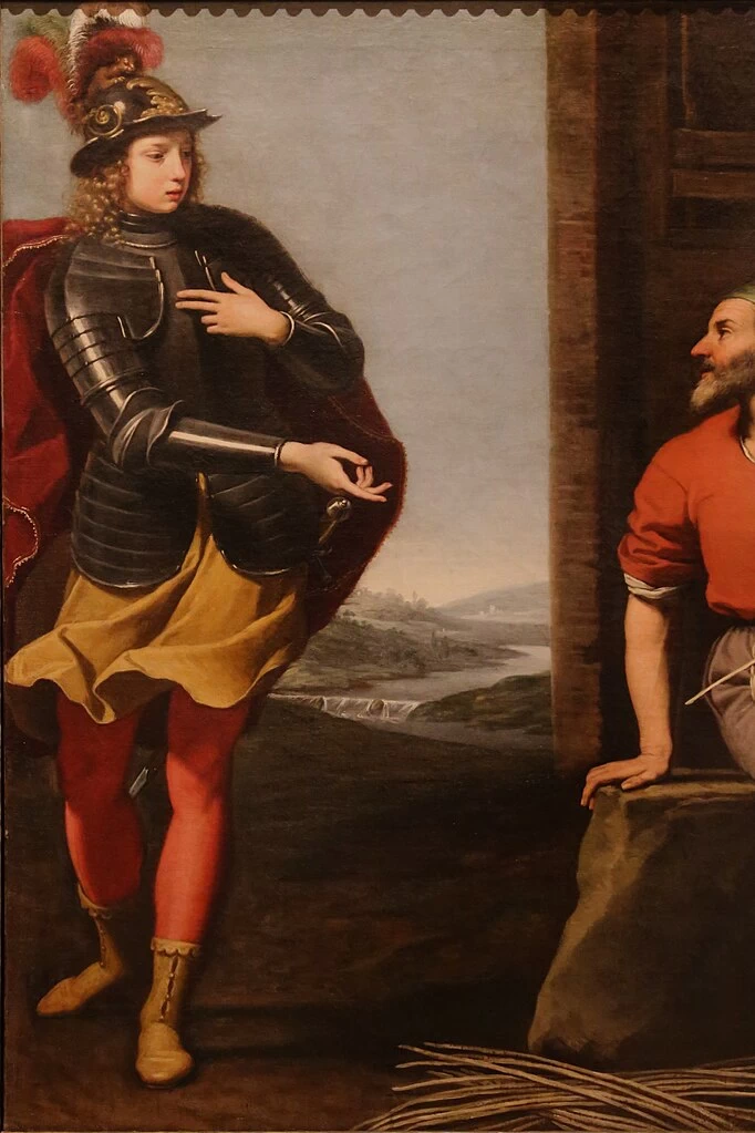 Erminia tra i pastori - Museo Rospigliosi (Pistoia), dettaglio